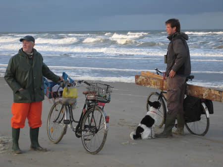 Cor Ellen/ Maarten Brugge/strandjutters Texel