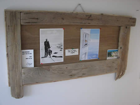 juthouten lijst met prikbord